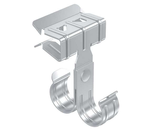 EKF ZB15-20-T20W Зажим балочный 15-20 мм под трубу двойной 20 мм TDZ EKF