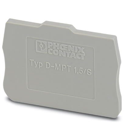 Phoenix contact 3248120 D-MPT 1,5/S Концевая крышка Phoenix contact 3248120 D-MPT 1,5/S Концевая крышка