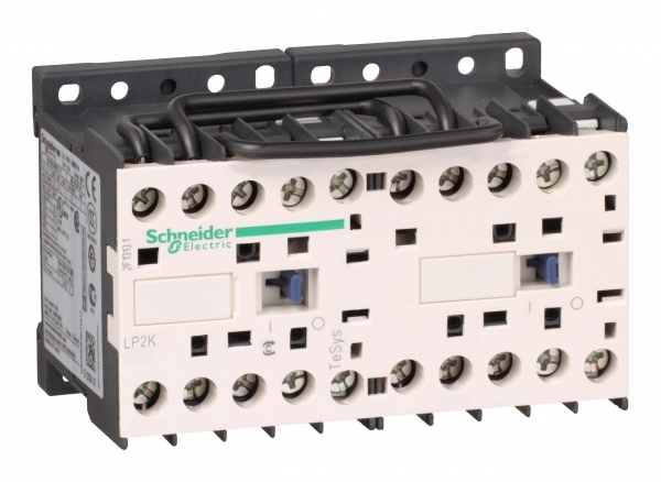 КОНТАКТОР РЕВЕРС. K 3P, 20 A, НО, 24V DС, ОГРАН. ПЕРЕНАПРЯЖЕНИЙ, ЗАЖИМ ПОД ВИНТ