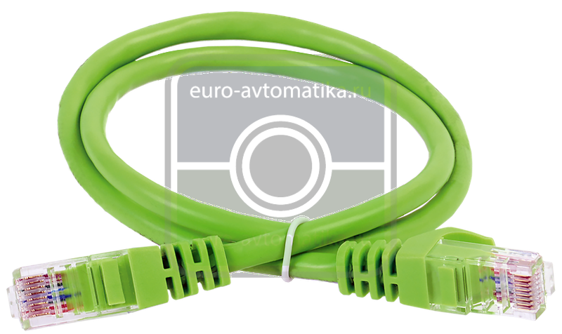 Шнур коммутационный кат. 6 UTP PVC 5м зеленый (PC02-C6U-5M) Шнур коммутационный кат. 6 UTP PVC 5м зеленый (PC02-C6U-5M)