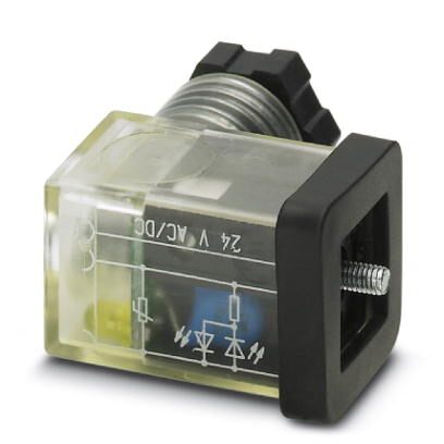 Phoenix contact 1452291 SACC-VB-3CON-M12/CI-1L-SV  24V Штекерный модуль для электромагнитного клапана