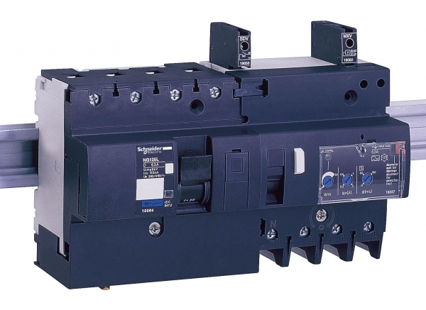 Schneider Electric 19037 БЛОК ДИФФ.ЗАЩ.VIGI NG125 4П 63A 3000МА A