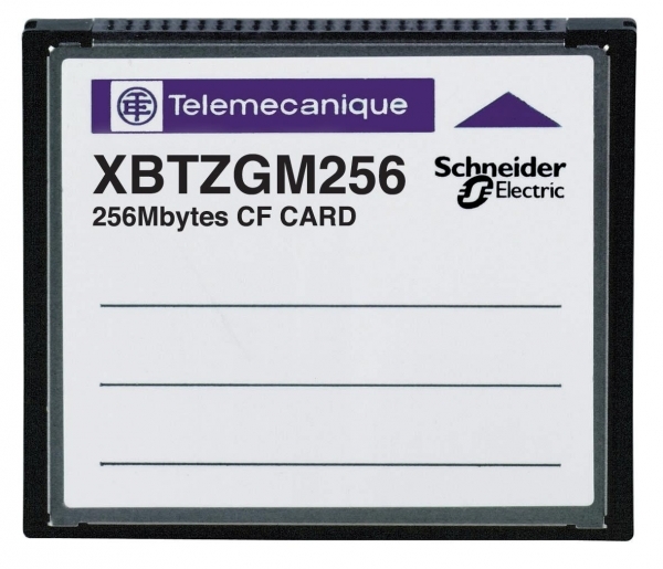 Schneider Electric XBTZGM256 КАРТА ПАМЯТИ COMPACT FLASH 256 МБАЙТ