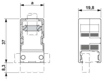 Phoenix contact 1712690 KGG-MSTB 2,5/ 4 GY7035 Корпус кабельного разъема