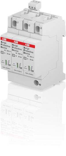 ABB 2CTB803873R2700 УЗИП OVR T2 3L 40-440 P TS QS