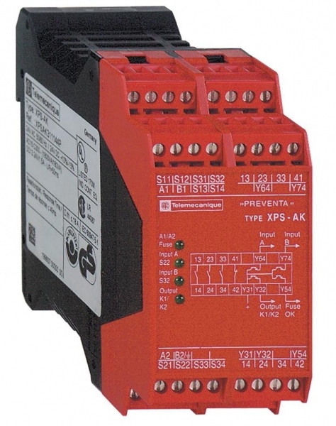 Schneider Electric XPSAK331144P МОДУЛЬ БЕЗОПАСНОСТИ ~48В СЪЁМН