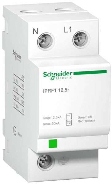 Schneider Electric A9L16632 iPRF1 12.5r ОПН ПОЛЮС И НЕЙТРАЛЬ КЛАСС 1+2