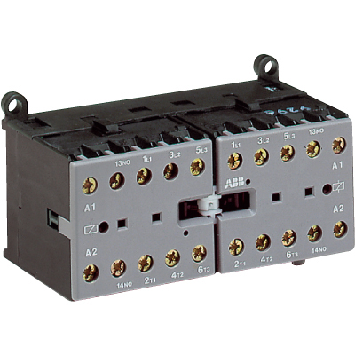 ABB GJL1213903R0107 Миниконтактор реверсивный VВC6-30-10-F 9A (400В AC3) катушка 12В DС