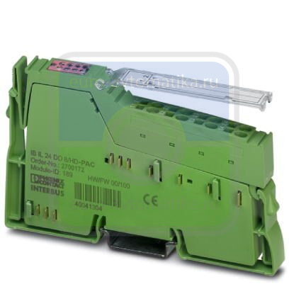Phoenix contact 2701213 IB IL 24 DO8/HD-XC-PAC Клеммы Inline