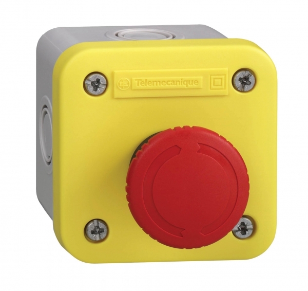 Schneider Electric XALEK1702 КНОПОЧНЫЙ ПОСТ АВАР. ОСТАНОВ 1 НЗ 1 НО