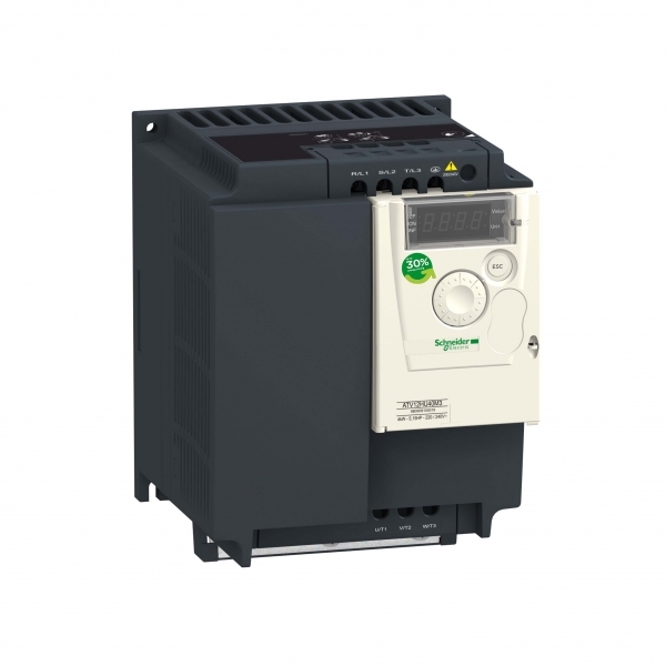 Schneider Electric ATV12HU30M3 ПРЕОБР ЧАСТОТЫ ATV12 3КВТ 240В 3Ф