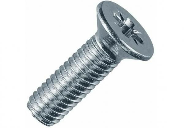 EKF wk10x50 Винт 10х50 с потайной головкой и крестообразным шлицем DIN 965 EKF