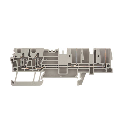 Weidmuller 1815110000 ZT 2.5/4AN/2 Исполнение: Z-серия, Проходная клемма, Расчетное сечение: 2.5 мм.кв, Пружинное соединение, Темно-бежевый
