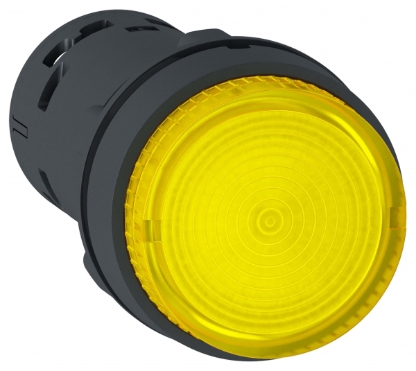 Schneider Electric XB7NJ08B1 КНОПКА 22ММ 24В ЖЕЛТАЯ С ПОДСВЕТКОЙ XB7NJ08B1