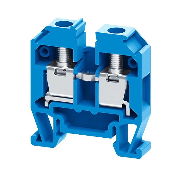 КЭАЗ 331804 Мини-клемма проходная винтовая OptiClip CMT-4-I-BU-32A-(0,2-4)-синий