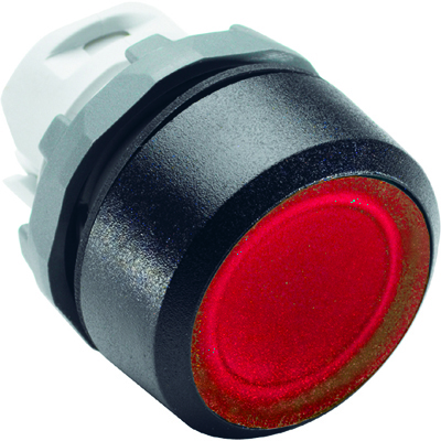 ABB Кнопка MP1-11R красная (только корпус) с подсветкой без фиксации