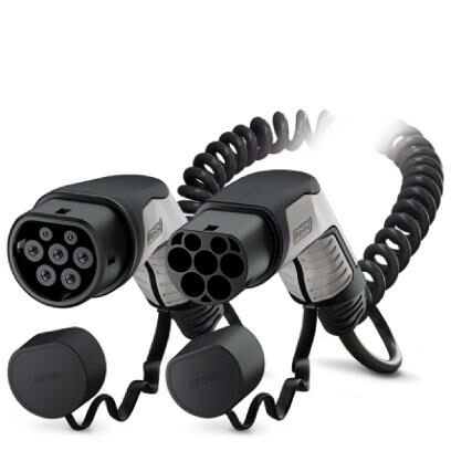 Phoenix contact 1627135 EV-T2G3PC-3AC20A-4,0M2,5EHBK01 Зарядный кабель AC Phoenix contact 1627135 EV-T2G3PC-3AC20A-4,0M2,5EHBK01 Зарядный кабель AC