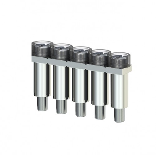 KLEMSAN 474125 Перемычка для  AVK2,5/ PIK2,5N*,  (5 полюсов). - AVK 2,5 / PIK 2,5N; UK 2,5/5 KLEMSAN 474125 Перемычка для  AVK2,5/ PIK2,5N*,  (5 полюсов). - AVK 2,5 / PIK 2,5N; UK 2,5/5