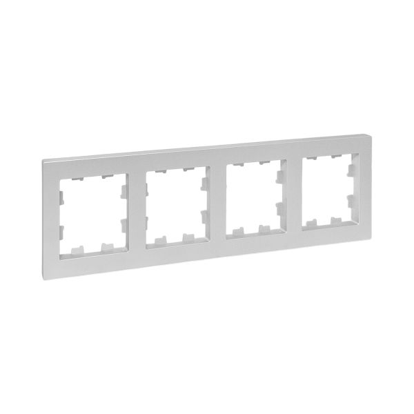 EKF UP1-FPA-04 4 - местная рамка, алюминий, пластик Эпика EKF