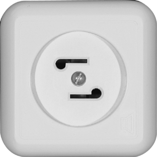 Schneider Electric RPVAM-BI ПРИМА О/У РОЗЕТКА РАДИО МОНТ.ПЛ.30В 50-10000Гц, БЕЛЫЙ,розн.уп.Россия