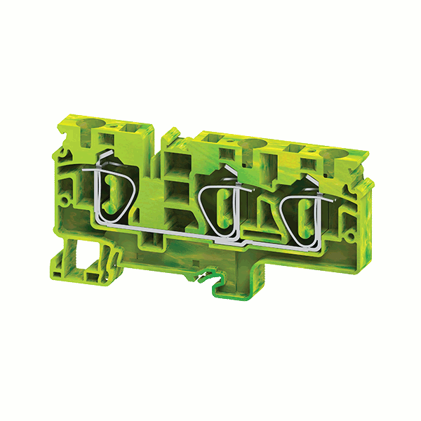 КЭАЗ 331833 Клемма заземляющая пружинная OptiClip CXG-10-TRIPLET-PE-I-(0,5-10)-PEN