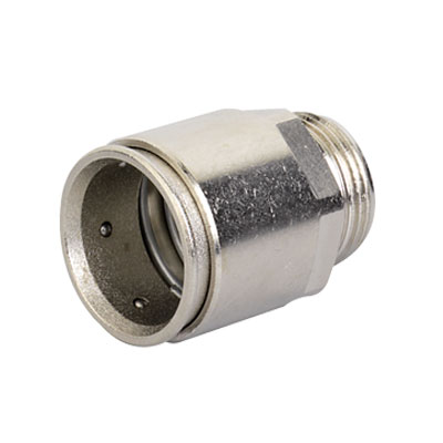 DKC 6111-40XX Муфта труба-коробка д.40мм, IP66/IP67, М40х1,5, нержавеющая сталь AISI 316L