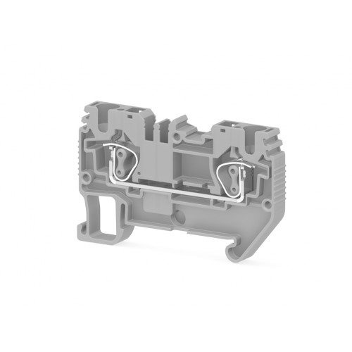KLEMSAN 311679 Пружинная клемма серии SRD 4 (Серый)