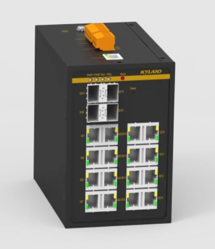 Kyland Коммутатор SICOM3000A-4SFP16T-L2-L2-PN 300071710 4 100Base-X SFP ports, 16 10/100Base-T(X) RJ45 ports, RS232 RJ45, 24-48VDC(18-72VDC) dual redundant power supplies, PROFINET