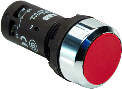 ABB 1SFA619101R3021 Кнопка CP2-30R-20 красная с фиксацией 2HO