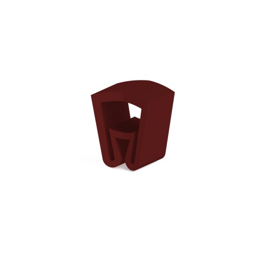 KLEMSAN 515043 Маркировка кабеля (кольцо) KG1  (0,75...4 мм.кв.), "+", красн., (уп. 100 шт.)