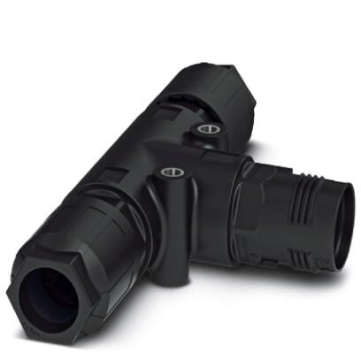 Phoenix contact 1411417 QPD T 4PE6,0 2X12-20 BK Т-распределитель