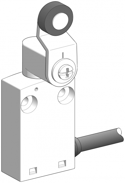 Schneider Electric XCMN2115L1 КОНЦЕВОЙ ВЫКЛЮЧАТЕЛЬ 1НО1НЗ C КАБЕЛЕМ XCMN2115L1