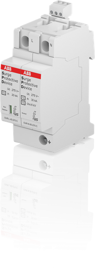 ABB 2CTB803972R1300 УЗИП OVR T2-T3 1N 20-275 P TS QS