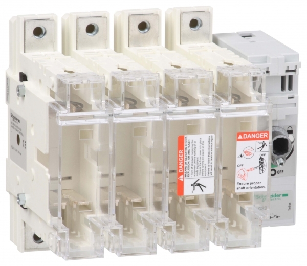 Schneider Electric GS2LL4 КОРП. ВКЛ-РАЗ-ПРЕДОХ.4P.РАЗМЕР 00.160A