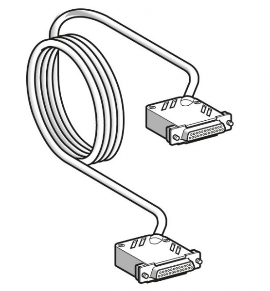 Schneider Electric TSXCAP030 КАБЕЛЬ ДЛЯ АНАЛОГ.СИГН. (SUB-D) AEY/ASY