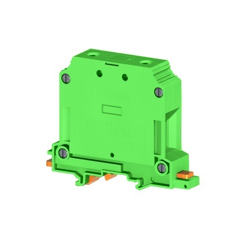KLEMSAN 304332 Клеммник на DIN-рейку 50мм.кв., (зеленый); AVK50