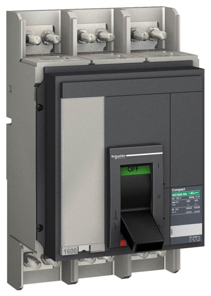 Schneider Electric ВЫКЛЮЧАТЕЛЬ NS1250 NA 3P ФИКСИР. В СБОРЕ (арт.33489)
