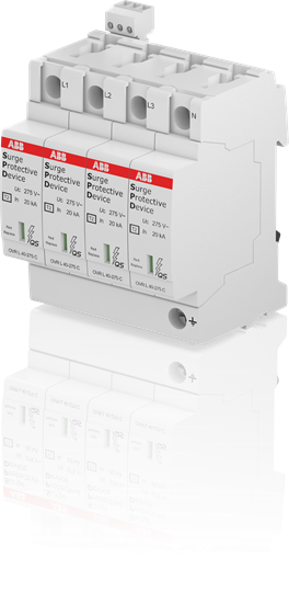ABB 2CTB803873R5200 УЗИП OVR T2 4L 40-275 P TS QS
