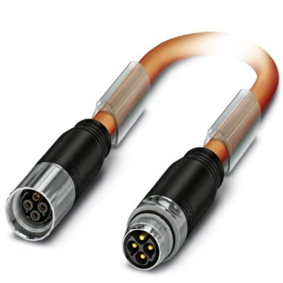 Phoenix contact 1619306 K-3E-M17 M9/010-B00/M17 F8 Штекерный разъем, пластиковая заливка с обеих сторон