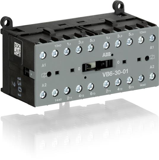ABB GJL1211901R0012 Миниконтактор реверсивный VB6-30-01 9A (400В AC3) катушка 42В АС