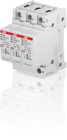 ABB 2CTB815704R1800 УЗИП OVR T2 3L 40-275s P QS