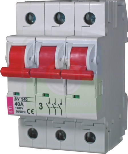 ETI 2423323 Выключатель нагрузки SV 340 3р 40A
