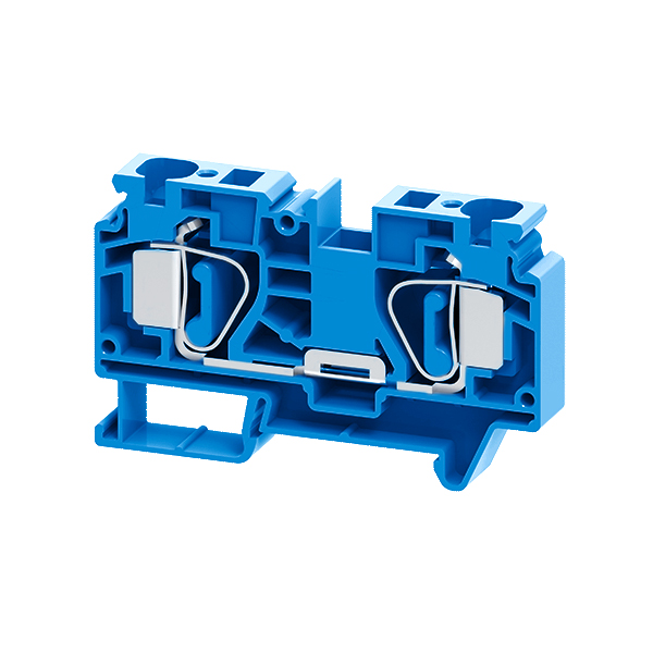 КЭАЗ 289720 Клемма проходная пружинная OptiClip CSC-16-I-BU-76A-(1,5-16)-синий