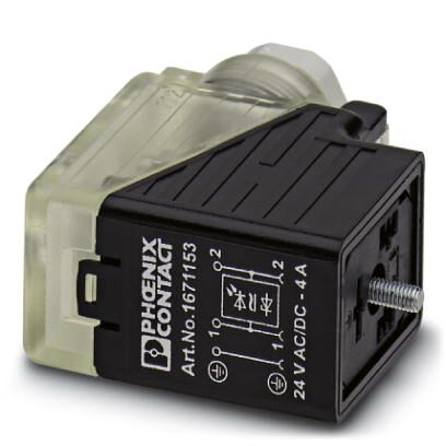 Phoenix contact 1671153 SACC-V-3CON-PG9/B-1L-S Штекерный модуль для электромагнитного клапана