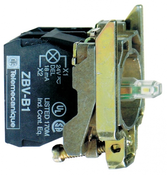 Schneider Electric ZB4BW0M32 КОРПУС КНОПКИ 22ММ 240В С ПОДСВЕТКОЙ ZB4BW0M32