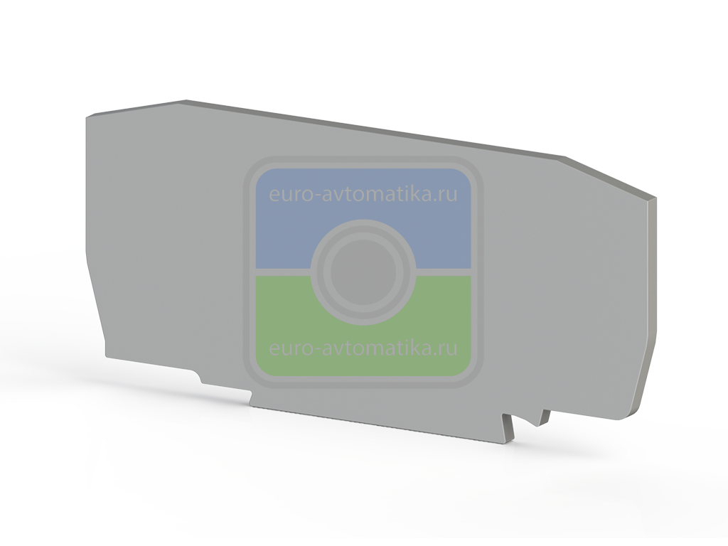 KLEMSAN 446359 Концевой сегмент на клеммники YBK10, (серый); NPP YBK10 KLEMSAN 446359 Концевой сегмент на клеммники YBK10, (серый); NPP YBK10