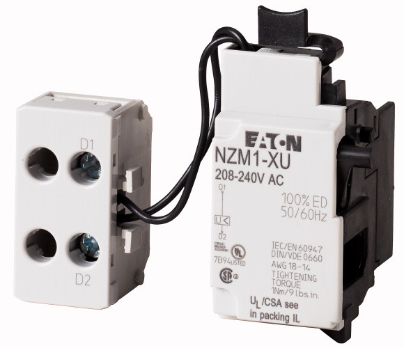 Расцепитель минимального напряжения , 12В DC (NZM1-XU12DC)