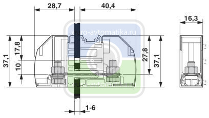 Phoenix contact 3056116 RWO 5 Болтовые клеммы