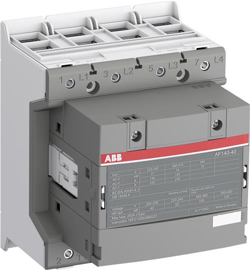 ABB 1SFL447101R1100 Контактор AF140-40-00-11, катушка 24-60В AC/DC