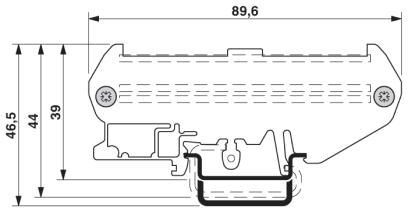 Phoenix contact 2977490 UM 72-SEFE/R BK Корпус для электроники